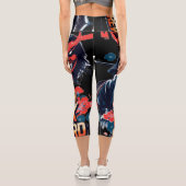 Capri Aucun risque Pas de récompense - leggings de tigre (Verso)