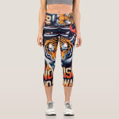 Capri Aucun risque Pas de récompense - leggings de tigre (Recto)