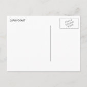 Capri Coast Briefkaart (Achterkant)