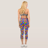 Capri Diamonds Pop Mode Capris Leggings (Verso)
