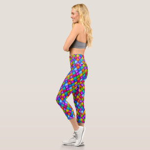 Capri Diamonds Pop Mode Capris Leggings