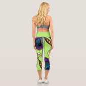 Capri Doodle 1E Colors 1 Leggings (Verso)