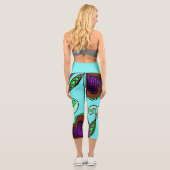 Capri Doodle 1E Colors 2 Leggings (Verso)