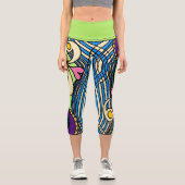 Capri Doodle 1E Couleurs 1 Leggings (Recto)