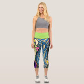 Capri Doodle 1E Couleurs 1 Leggings (Recto)