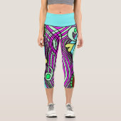 Capri Doodle 1E Couleurs 2 Leggings (Recto)