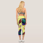 Capri Doodle 1E Couleurs 3 Leggings (Verso)