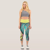Capri Doodle 1E Couleurs 3 Leggings (Recto)