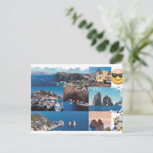 Capri I - Carte postale (Debout devant)