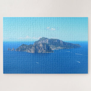 Capri Island, Italië omringd door het Italiaanse  Legpuzzel