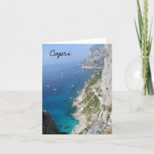 Capri, Italië Kaart