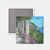 Capri, Italië - Magnet Magneet (Voorkant / Achterkant)