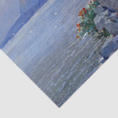 Capri Italië Ocean Flowers Tissue Paper Tissuepapier (Detail)