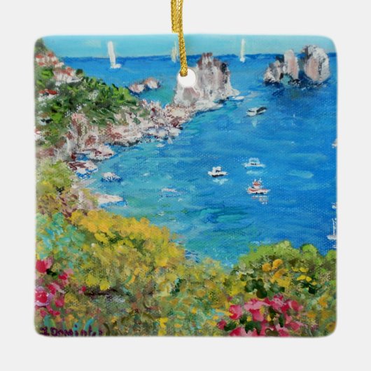 Capri, Italië - Ornament (Voorkant)