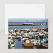 Capri, Italie, Photographie, Carte postale (Devant / Derrière)