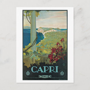  Capri Italië reisbureau Briefkaart