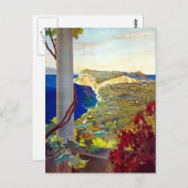   Capri Italië Reizen Briefkaart (Voorkant / Achterkant)