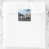 Capri, Italië Vierkante Sticker (Tas)