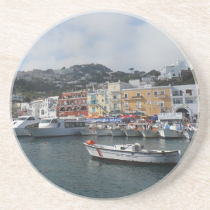 Capri, Italië Zandsteen Onderzetter