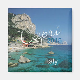 Capri Italy Travel Fridge Magnet Change Year Magneet