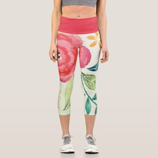 Capri "Je Suis Assez" Leggings Capris femmes (Recto)