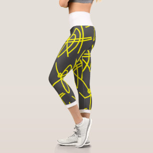 Capri La vie. Concentration. Leggings en art abstrait mi