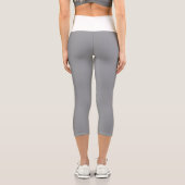 Capri Leggings à design géométrique moderne (Verso)