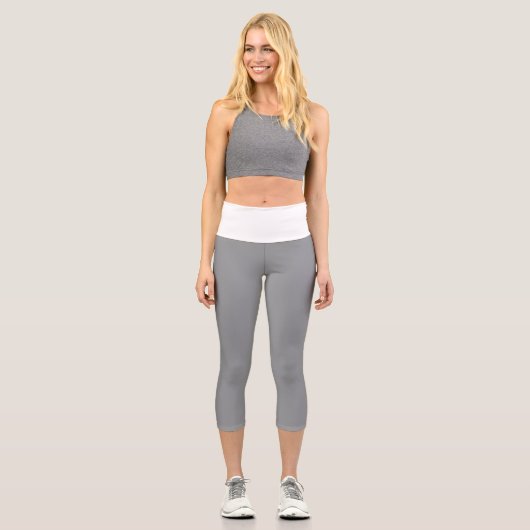 Capri Leggings à design géométrique moderne (Recto)