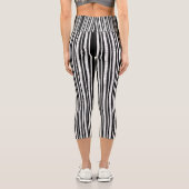 Capri Leggings à motif rayure verticale (Verso)