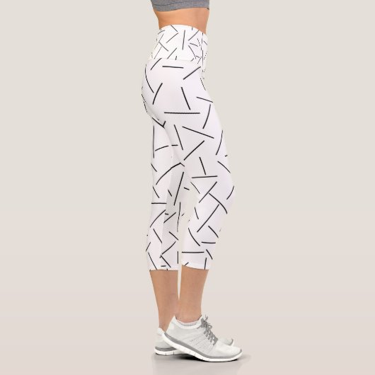 Capri Leggings Abstraits (Droite)