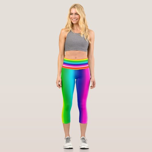 Capri Leggings - Arc-en-ciel (Recto)
