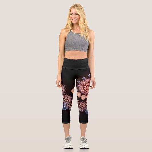 Capri Leggings avec Coquilles et Bulles (Recto)