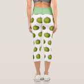 Capri Leggings avec design Apple vert (Verso)