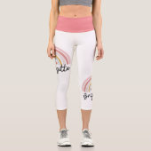 Capri Leggings avec Rainbow Design (Recto)