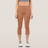 Capri Leggings capris Adobe abstraits gras et élégants (Recto)
