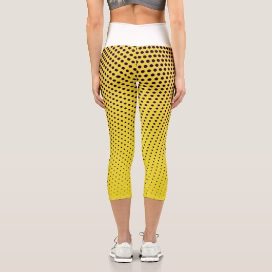Capri Leggings Capris haut taille (Verso)