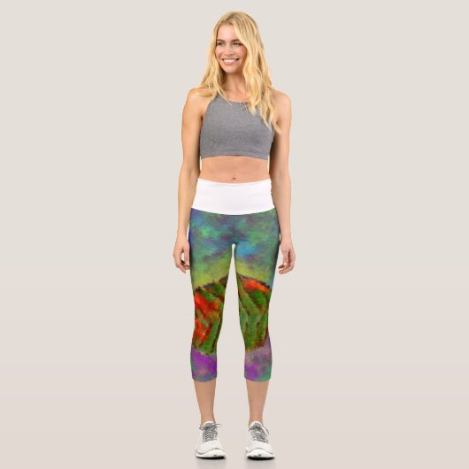 Capri Leggings colorés (Recto)