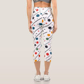 Capri Leggings Colorés pour Femmes – Vibrants (Verso)