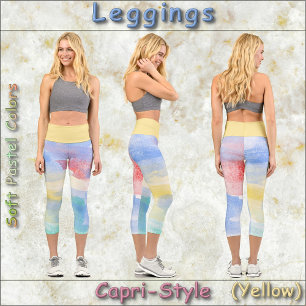 CAPRI LEGGINGS - Couleurs Pastel Douces