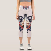 Capri Leggings d'animaux mythiques chinois (Recto)