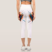 Capri Leggings de passion électronique - "Elégance avec (Verso)