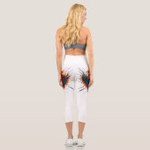 Capri Leggings de passion électronique - "Elégance avec (Verso)