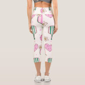Capri Leggings de Pickleball (Verso)