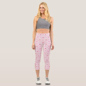 Capri Leggings de pique-nique cerise #2 (Recto)