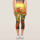 Capri Leggings de tulipes (Verso)