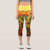 Capri Leggings de tulipes (Recto)