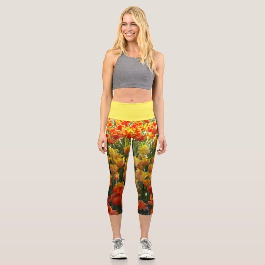 Capri Leggings de tulipes (Recto)