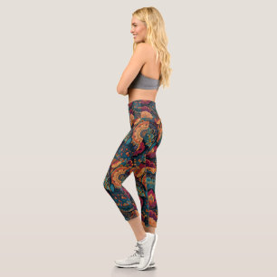Capri Leggings de yoga - Soins de remise en forme élégan