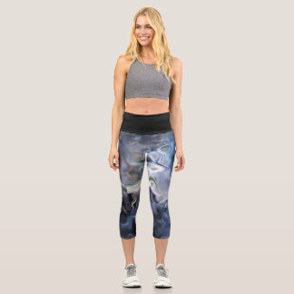 Capri Leggings effet marbré