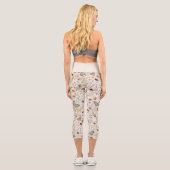 Capri Leggings Fleuris Aquarelle (Verso)
